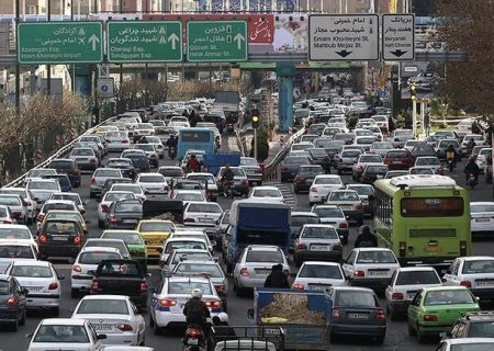  افزایش ۲۰ درصدی ترافیک تهران