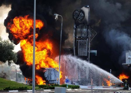 انفجار اتوبوس در پمپ بنزینی در عراق با ۴١ کشته و مجروح / تعدادی از مصدومان ایرانی هستند