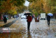 باران پاییزی در سراسر ایران