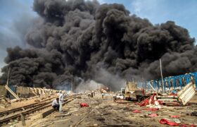 انفجار بندر رجایی و احتمال آلوده شدن محیط زیست
